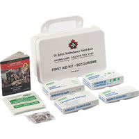 St. John Ambulance First Aid Kit, Ontario 1-5 Employees-This kit is for businesses operating in Ontario with 1-5 employees