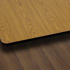 Flash Furniture 24" x 42" Rectangular Table Top with Natural or Walnut Reversible Laminate Top-1.125" Thick Top