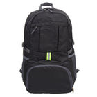 Nicci Foldable Backpack - Black-Black - Polyester