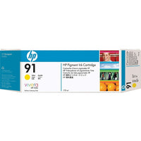 HP 91 Yellow Ink Cartridge (C9469A)-Yellow
