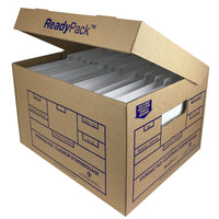 ReadyPack Kraft File Storage Box - 12 Pack-Kraft, 32B