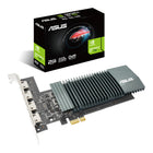 ASUS GeForce GT 710 Graphic Card With 4 HDMI Ports And Passive Cooling-4x HDMI Ports enable multi-monitor productivity on up to 4 displays
