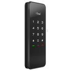 Alfred DB1-C Smart Deadbolt Lock with Z-Wave - Black-Know who enters, and when, with up to 20 unique pin codes, single use pin codes, or time sensitive pin codes