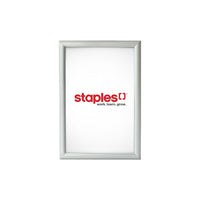 Futech SFM002 Mitered Corner Snap Frame Sign Holder, 12-1/2" x 19" x 1/2", Aluminum-Frame size: 12-1/2" x 19" ; Poster size: 11" x 17"