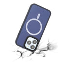 TUFF8 Glide Guard Rugged Case For iPhone 15 Pro - Midnight Blue-Ergonomic Design: TUFF8 has been designed to give your fingers and hands more tactile control while making calls, texting or using your phone with its thoughtfully designed grip bumper