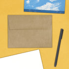 JAM Paper Enveloppes en papier recyclé format A6, marron, paq./250-Poids du papier : 28 lb