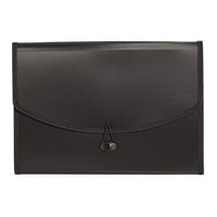 Pendaflex Classeur expansible avec pochette en mailles, 13 pochettes, format légal, couleurs variées-La pochette arrière en mailles peut contenir d’autres petits articles