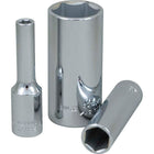 Gray Tools 23mm X 3/8" Drive, 6 Point Deep Length, Chrome Finish Socket-Size: 23mm
