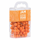 JAM Paper Colorful Push Pins - Round Head Map Thumb Tacks - Orange - 100 Pack-Quantity: 100 Push Pins