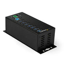 StarTech 7,Port Industrial USB 3.0 Hub with External Power Adapter , ESD & 350W Surge Protection-Protects your connected devices with 15kV Air and 8kV Contact ESD protection
