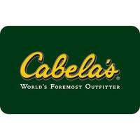 Cabela's $50 Gift Card-Air Miles cannot be collected on Gift Card purchases.