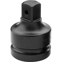 Gray Tools Adapter 1-1/2" Female 1" Male, Black Impact-Female (inches): 1-1/2"