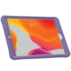 CTA Digital Magnetic Splash-Proof Case with Metal Mounting Plates for 10.2" iPad Gen 7 and 8, Air 3 and 10.5" Pro - Purple-Tested military grade certified (MIL-STD-810G) for increased durability