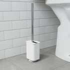 Umbra Flex Sure-Lock Toilet Brush & Holder - Wall Mount or Freestanding - White-9