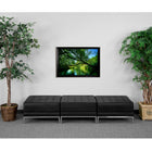 Flash Furniture HERCULES Imagination Series Black LeatherSoft Three Seat Bench-Add on pieces as your business grows