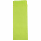 JAM Paper #12 Policy Business Coloured Envelopes - 4.75" x 11" - Ultra Lime Green - 25 Pack-Size: #12 (4.75 x 11 inches)