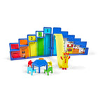 Hand2mind Numberblocks Step Squad Mission Headquarters-This interactive playset features Numberblocks-specific lookout windows, a kid-powered elevator, a detachable slide, and other accessories.