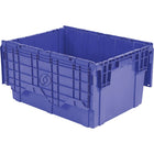 Orbis, Flipak Polyethylene Plastic (Pe) Distribution Containers, 27.9" x 20.9" x 15.2", Blue-Colour: Blue