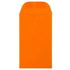 JAM Paper #3 Coin Envelopes, 2.5 x 4.25, Brite Hue Orange Recycled, 1000 Pack-Orange Envelopes