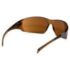 Carhartt Billings Safety Eyewear Glasses, Sandstone Bronze, 12 Pack-Wrap-around coverage for superior protection