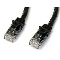 StarTech Cat6 Patch Cable with Snagless RJ45 Connectors, 75 Ft, Black-50-micron gold connectors ensure optimum conductivity while eliminating network signal loss due to oxidation or corrosion