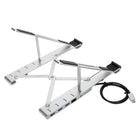 Targus AWU100005GL Portable Stand with Integrated Dock-Supports most laptop devices from 10-15.6 inches