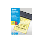 Hilroy Coloured 3 mil Laminating Sheets - Letter Size - Assorted Colours - 15 Pack-Coloured 3 mil Laminating Sheets 15 Pack