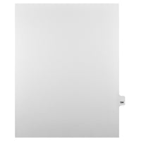 Mark Maker Legal Tabs - Letter Size - White - 1/25th cut - 25 tabs per package - 5 packages Pack - Number 194-White Single Tabs