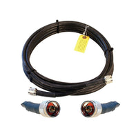 Wilson Electronics 20 ft. WILSON400 Ultra Low Loss Coax Cable (N Male - N Male), Black-Ultra Low-Loss Coaxial Cable