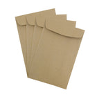 JAM Paper 6 x 9 Open End Catalog Envelopes, Brown Kraft Paper Bag Recycled, 100 Pack (51286524)-Opening: open end