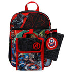Bioworld 5-Piece Backpack Set - 16" H x 12" W - Avengers Characters-Features: Adjustable shoulder straps for increased comfort. Made from durable, high-quality fabric that allows for easy wipe-ability.