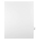 Mark Maker Legal Exhibit Index Tab White Single Tabs, 1/25th Cut, Letter Size, No Holes, Number 94, 25 Pack-White Single Tabs, 1/25th Cut