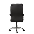 Brassex - Chaise de bureau executif Elius, noir-Accoudoirs incurvés et mécanisme d’inclinaison pratique favorisant un bon alignement