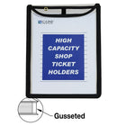 C-Line Reinforced Stitched Send-Home Book Bags, 15 Pack (CLI39912)-Flap with hook and loop closure keeps contents secure.