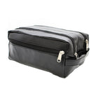 Ashlin Solomon Double Section Toiletry Bag, Black-Grab handle for easy carrying