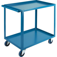 Kleton Heavy-Duty Shelf Carts, 2 Tiers, 24" W x 36" H x 36" D, 1200 Lbs. Capacity-Capacity: 1200 lbs.