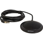 Spracht Aura USB Microphone - Black-Plug the mic into the USB port of your PC or Mac and your microphone is ready for Skype, Zoom, GoToMeeting, Teams, WebEx, other VoIP calls