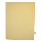 Mark Maker Legal Exhibit Index Tab Buff Single Tabs, 1/15th Cut, Letter Size, No Holes, Letter M, 25 Pack-Buff Single Tabs, 1/15th Cut