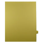 Mark Maker Legal Exhibit Index Tab Buff Single Tabs, 1/25th Cut, Letter Size, No Holes, Number 20, 25 Pack-Buff Single Tabs, 1/25th Cut