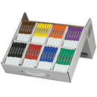 Dixon - Prang Masterpack de marqueurs d'art lavable - 8 couleurs - Paquet de 200-Les idées audacieuses nécessitent l'aide de marqueurs audacieux et lumineux pour leur donner vie.