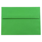 JAM Paper A8 Invitation Envelopes, 5.5 x 8.125, Brite Hue Green Recycled, 100 Pack (95625g)-Green