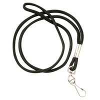 GBC - Porte-badge Badgemates à lanière en nylon avec pince pivotante - paquet de 12-Lanière de base