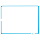 Quartet Double-Sided Dry-Erase Time Lap Board Kit - 9" x 12"-Dry-erase functionality enables the board to be reused