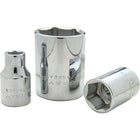 Gray Tools 26mm X 1/2" Drive, 12 Point Standard Length, Chrome Finish Socket-Size: 26mm