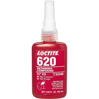 Loctite - Composé De Retenue 620 Haute Température, 50 Ml, Bouteille, Vert, paquet de 2-Couleur Vert