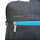 Vangoddy Wave 13" Laptop Messenger Bag - Sky Blue-Approximate extrernal dimensions: 12" x 8" x 3"