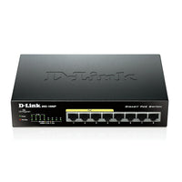 D-Link 8-Port Gigabit Unmanaged Desktop Switch with 4 PoE Ports (DGS-1008P)-8x 10/100/1000 Mbps Gigabit Ethernet ports