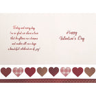 Rosedale Gold Greeting Cards/Envelopes - Happy Valentine's Day Love - 5-1/2" x 8" - 6 Pack-Contains glitter or foil embellishments