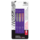 Zebra Zensations Coloured Mechanical Pencil Lead Refills - 2.0mm - Assorted Colours-Lead