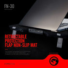 Marvo Tech FN-30 Quad Fan Laptop Cooling Pad, Red-Adjustable Fan speed